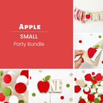 Cute Apple Theme 1st Birthday Bundle - Your Baby's First Bday Bash!