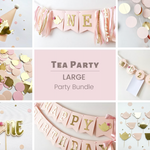 Tea Party 1st Birthday Party Bundle Teacup theme Summer Party 