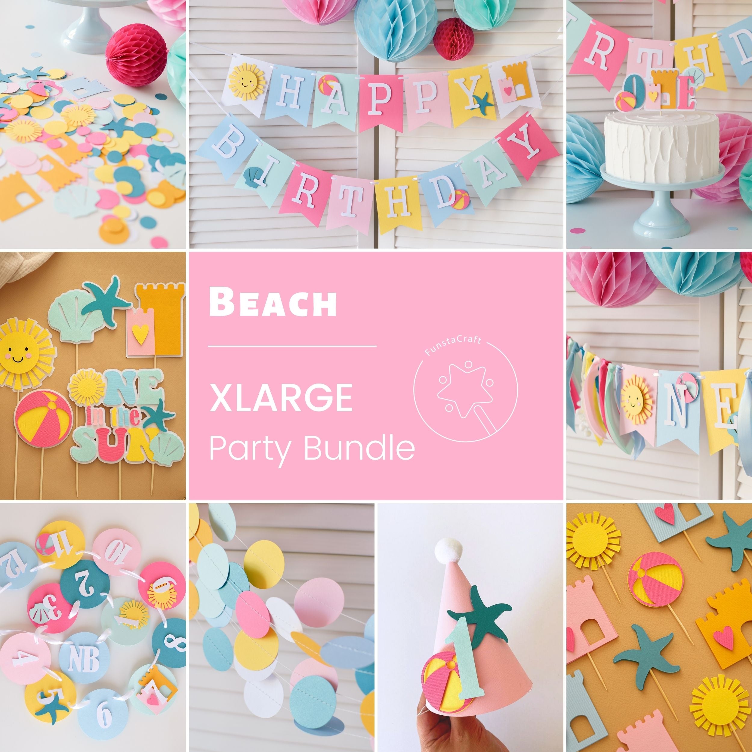 Beach Pool Birthday Bundle