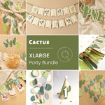 Cactus 1st Birthday Bundle - Desert Fiesta Party Decorations Kit