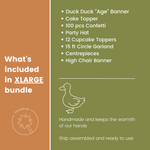 Duck Duck Two Birthday Party Bundle Mallard Duck Birthday Party