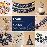 First Trip Around the Sun Birthday Decorations - Space Party Bundle