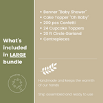 Baby Shower Greenery Party Bundle