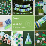 Golf 1st Birthday Party Bundle - Boy Hole in One Birthday Decorations