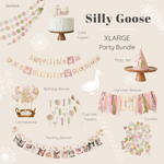 One Silly Goose 1st Birthday Bundle Vintage Goose Birthday