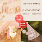 ONE Silly Goose Highchair Banner