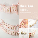 Baby Girl 1st Birthday Decor Party Bundle