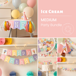 Ice Cream Birthday Bundle Summer and Here's the Scoop Birthday 