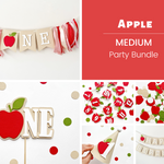Cute Apple Theme 1st Birthday Bundle - Your Baby's First Bday Bash!