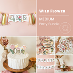 Wildflower Party Decorations 1st Birthday Bundle Wildflower Birthday Wildflower 1st Birthday Wild and Onederful Garden Party Floral Birthday Summer party