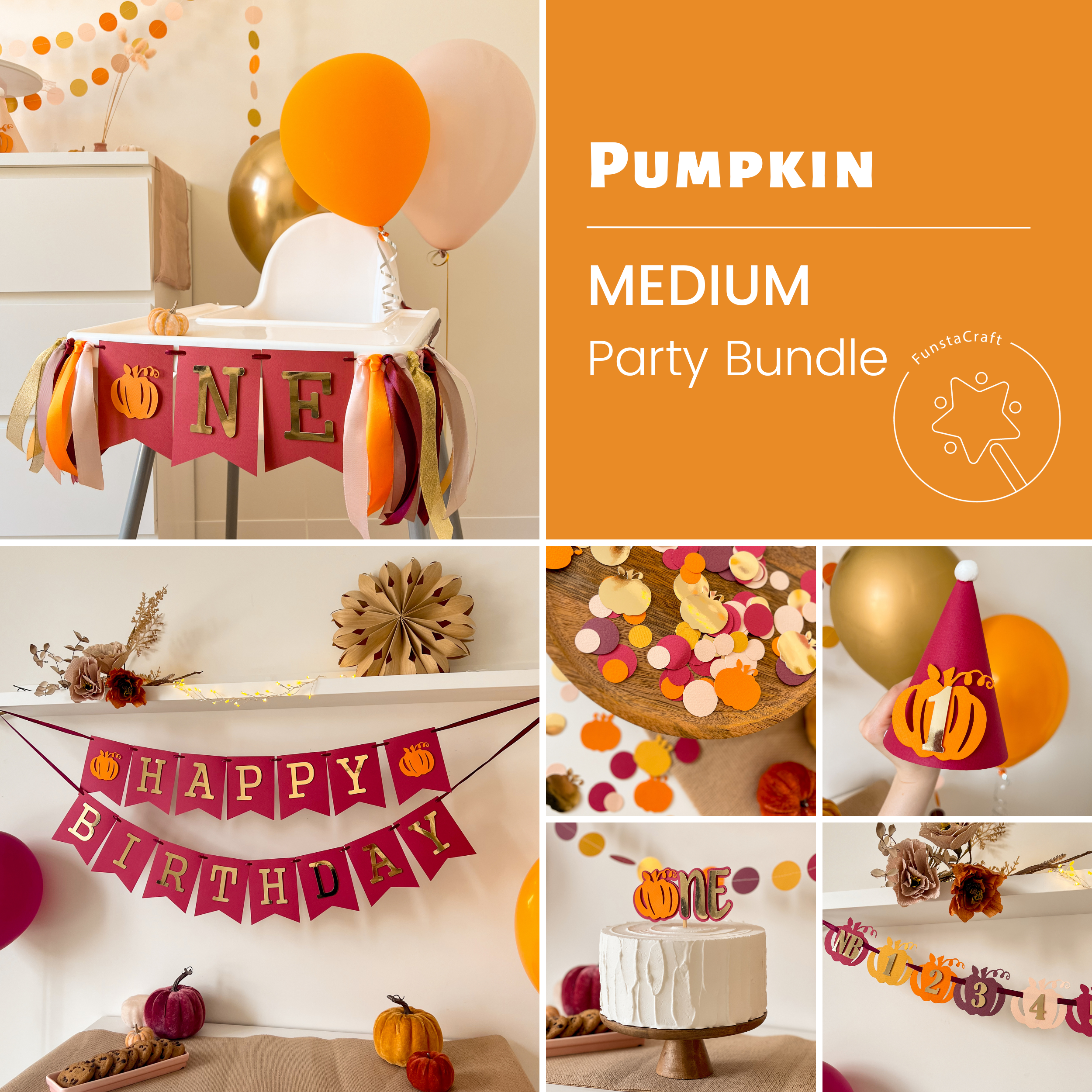 Little Pumpkin 1st Birthday Bundle Little Pumpkin Birthday Fall Birthday