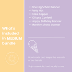 Ice Cream Birthday Bundle Summer and Here's the Scoop Birthday 