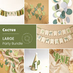 Cactus 1st Birthday Bundle - Desert Fiesta Party Decorations Kit
