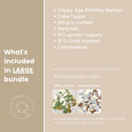 Two Wild Birthday Bundle, Safari Themed Party Supplies