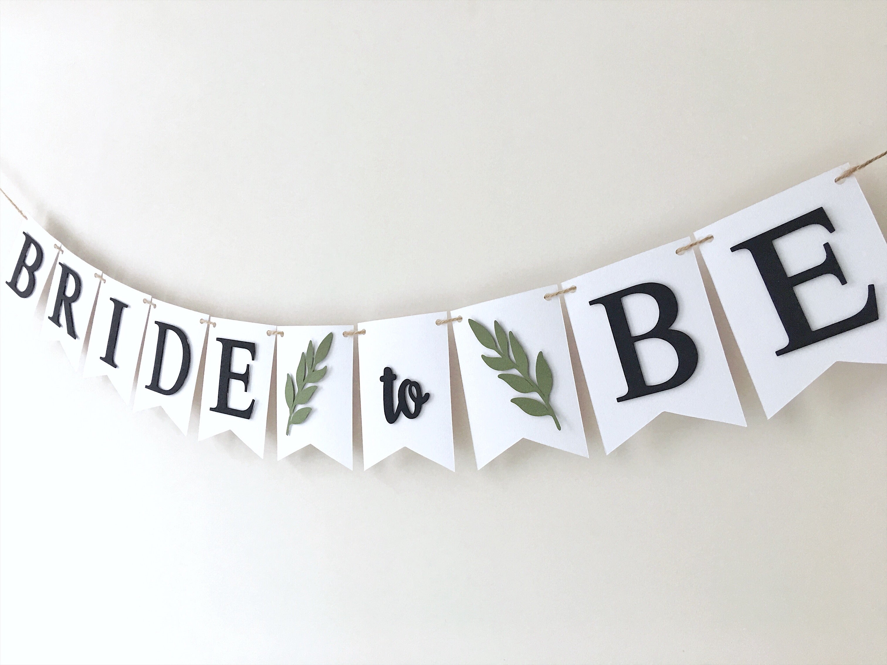 Bride To Be Greenery Banner Engagement Party Decor Bridal Shower Party Ideas Bridal Shower Decor Spring Wedding Decor