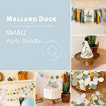 Lucky Duck First Birthday Party Bundle Milk One Lucky Duck Mallard Duck party Summer or Fall Birthday party