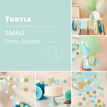 Turtle 1st Birthday Party Bundle Sea Turtle Birthday Decorations