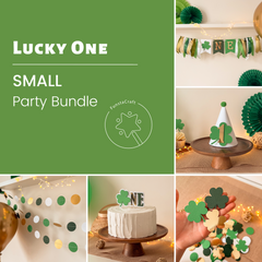 Lucky One 1st Birthday Shamrock theme Party St. Patrick's Day Birthday