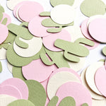 Cactus Pink Paper Confetti Fiesta Theme Baby Shower Decor Cactus Girl Cutouts Cactus Birthday Party Confetti Cactus Wedding Table Decorations 