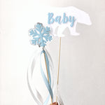 Polar Bear Baby Centerpieces - Winter Wonderland Decor