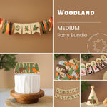 Woodland 1st Birthday Bundle - Forestcore Animals Party Decorations