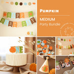 Little Pumpkin Boy 1st Birthday Decorations - Fall Party Supplies
