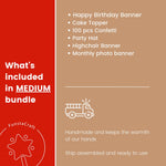 Firetruck Birthday Bundle - Little Fireman Party Decorations - Three Alarm Fire Theme