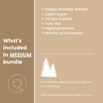 Deer Winter Onederland 1st Birthday Bundle Christmas Birthday party 