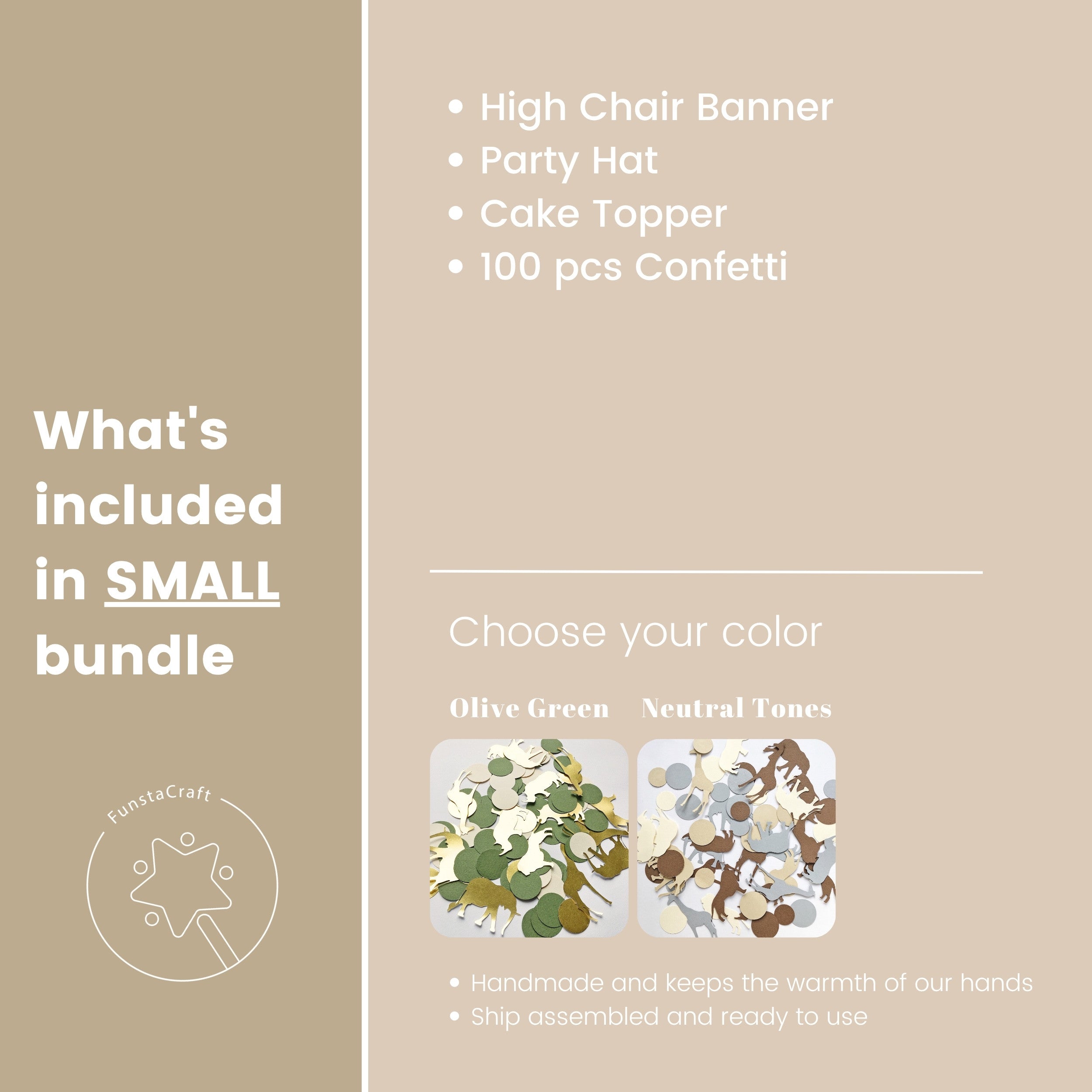 Two Wild Kids Birthday Bundle, Safari Themed Party Supplies