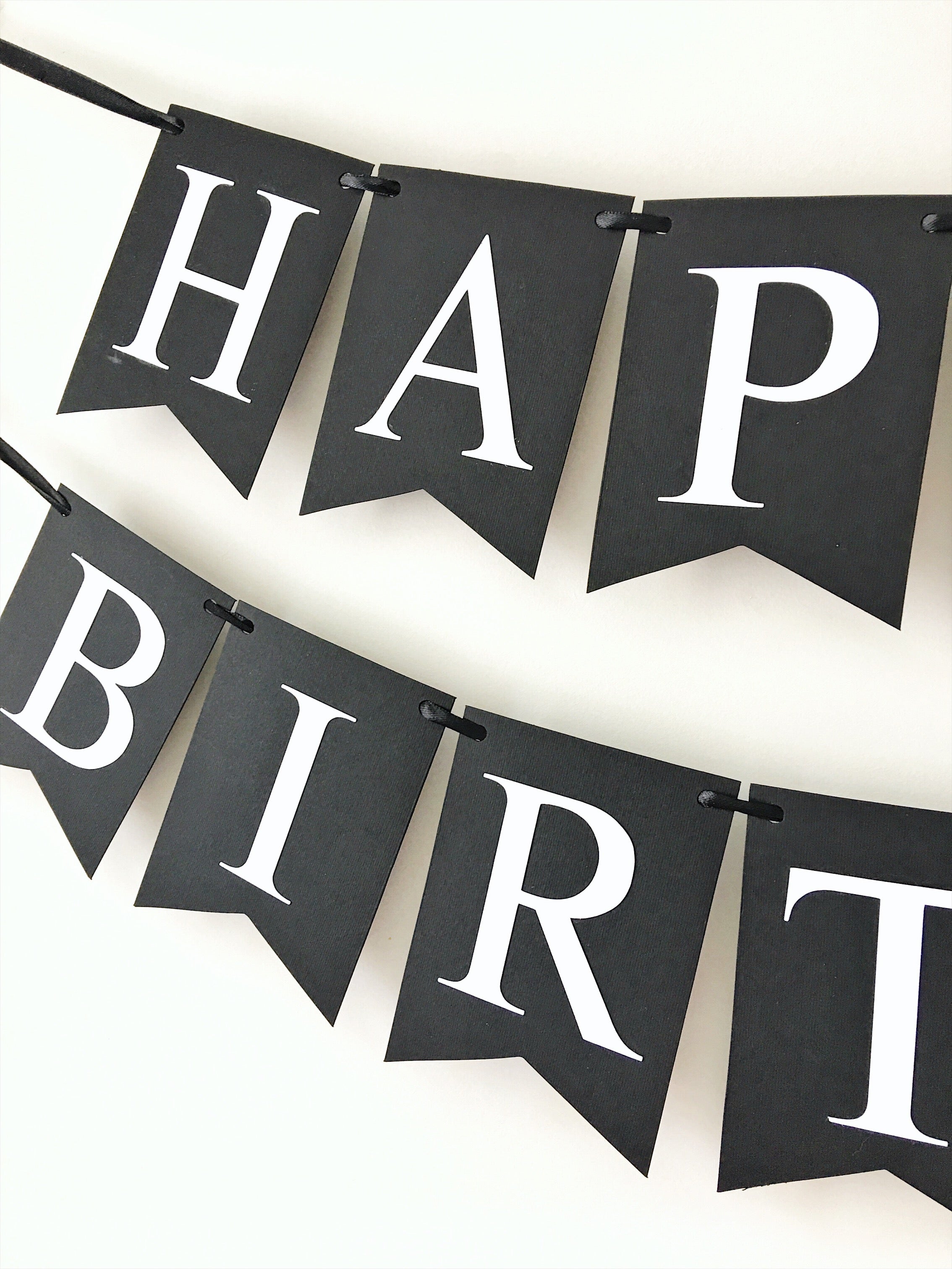 Minimalist Banner Personalized Black&White Banner Birthday Party Decorations Women 40th 50th 60th Birthday Banner Cheers to 40 Years