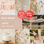 One Silly Goose Bundle Vintage Goose Birthday