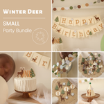 Deer Winter Onederland 1st Birthday Bundle Christmas Birthday party 