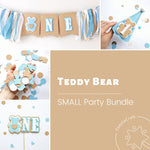 Teddy Bear 1st Birthday Decorations - Beary First Birthday Bundle