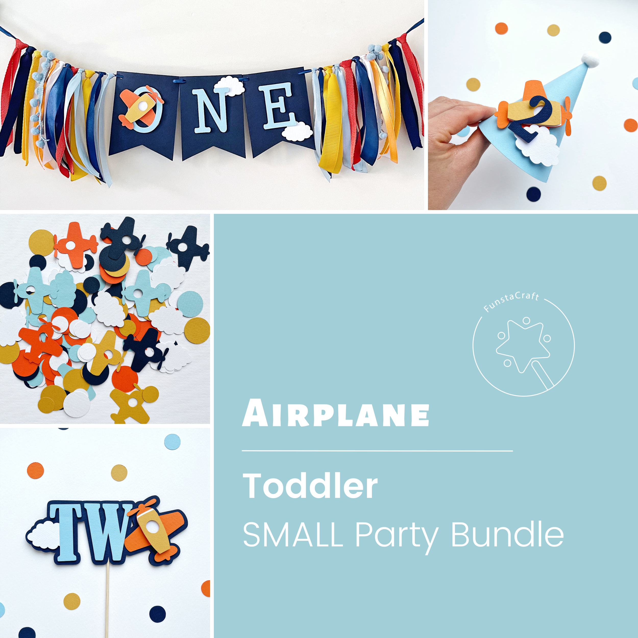 Airplane Birthday Party Bundle Aviation Party Pilot Birthday party