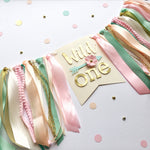 Wild One First Birthday High Chair Wild One Banner Girl Wild One First Birthday Party Decorations Wild One Birthday Ideas Boho Wild One themed Pink Mint party Floral Boho Wild One 1st Birthday