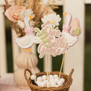 One Silly Goose Centerpieces