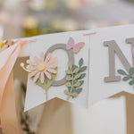 Wildflower First Birthday High Chair Banner Girl Wildflower First Birthday Party Decorations Wildflower theme Summer Little Wildflower Garden Party Wild One Wild and Onederful Our Wildflower is One Birthday