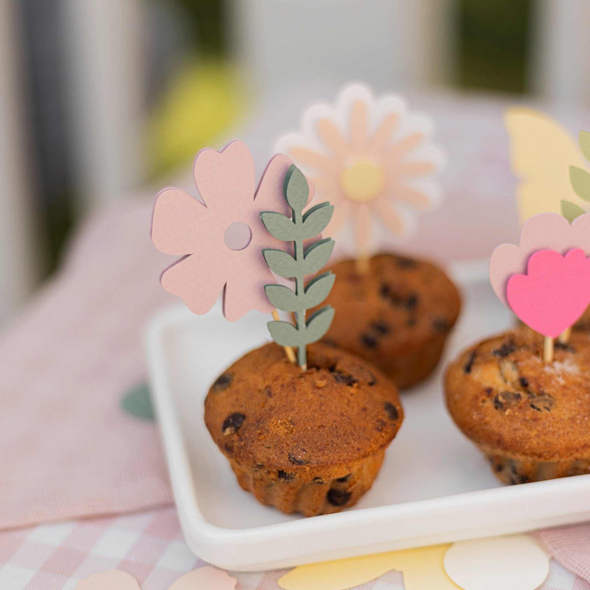 Wildflower Cupcake Toppers Wildflower 1st Birthday Party Decorations Floral theme Wildflower Decorations Wild and Onederful he is a Wildflower Summer Birthday Garden Party One Flower party