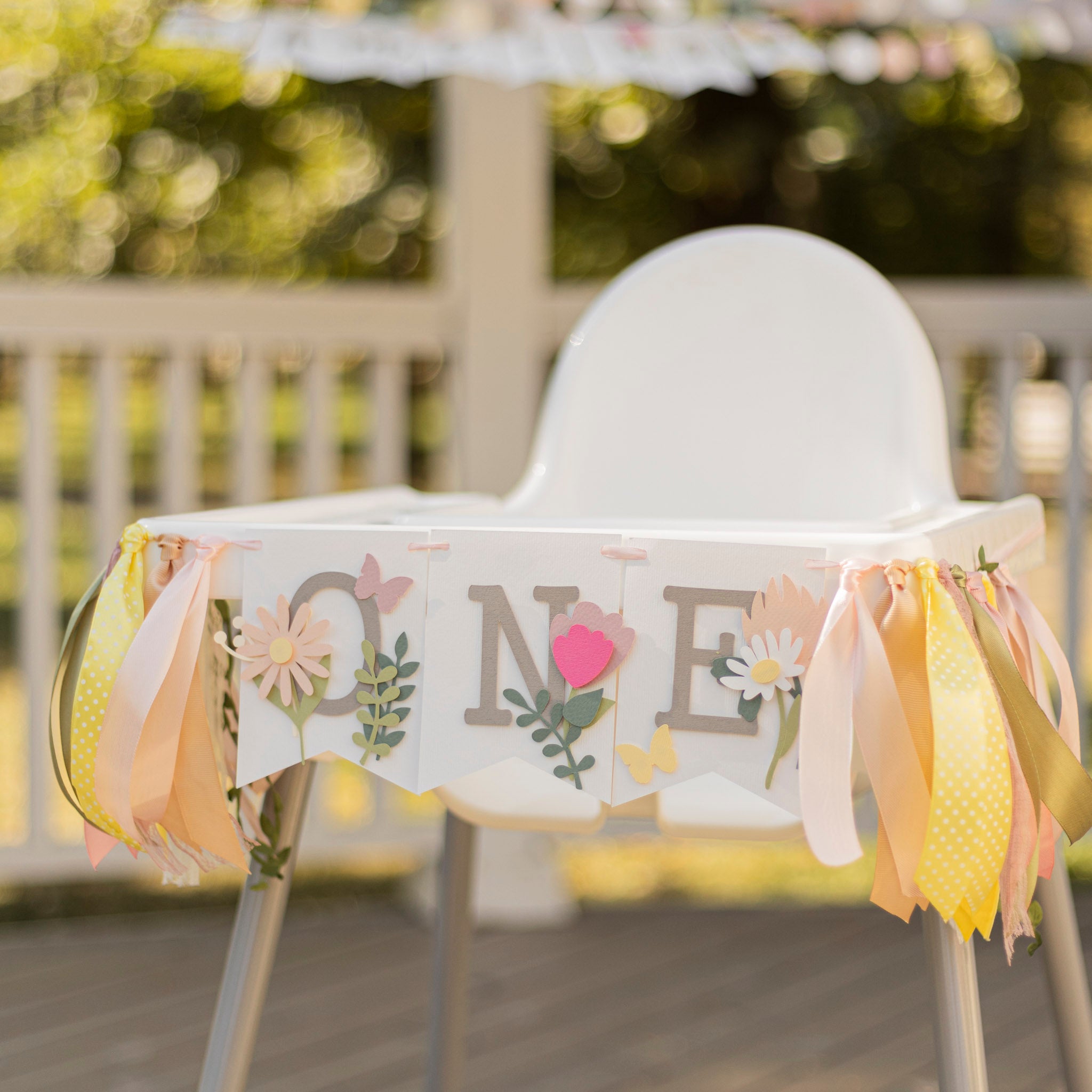 Wildflower First Birthday High Chair Banner Girl Wildflower First Birthday Party Decorations Wildflower theme Summer Little Wildflower Garden Party Wild One Wild and Onederful Our Wildflower is One Birthday