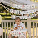 Wildflower First Birthday High Chair Banner Girl Wildflower First Birthday Party Decorations Wildflower theme Summer Little Wildflower Garden Party Wild One Wild and Onederful Our Wildflower is One Birthday