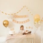 Winter Onederland 1st Birthday Snowflake Centerpiece Set (4 Pcs)