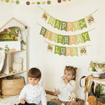 Tractor Birthday Happy Birthday Banner Farm Birthday Banner Tractor 1st Birthday Banner Tractor 2nd Birthday Banner  