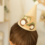 Tractor Party Hat Farm Birthday Decorations Tractor Birthday Party Hat Birthday Party Hat for Boys 