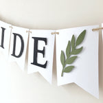 Bride To Be Greenery Banner Engagement Party Decor Bridal Shower Party Ideas Bridal Shower Decor Spring Wedding Decor