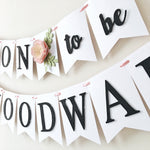 Floral Soon to be Mr&Mrs Banner Engagement Party Decor Bridal Shower Party Ideas Bridal Shower Decor Floral Wedding Decor Personalised Wedding Banner 