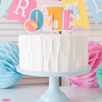 Beach Ball Cake Topper