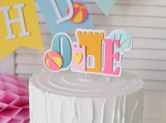 Beach Ball Cake Topper