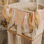 1/2 Birthday Highchair Banner - Half Way to One Decor RTS