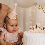 Girl Half Birthday Party Hat