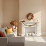 Turkey Garland - Thanksgiving Decorations - Fall Mantel Banner